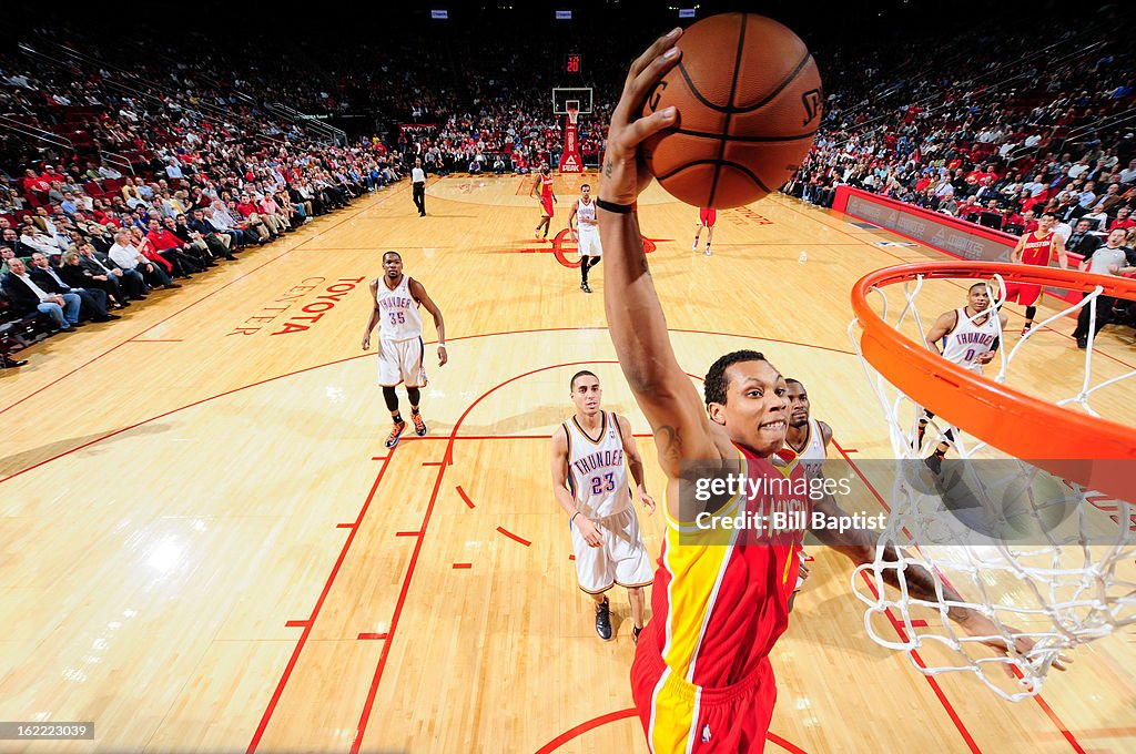 Oklahoma City Thunder v Houston Rockets