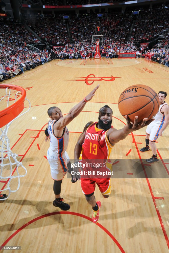 Oklahoma City Thunder v Houston Rockets