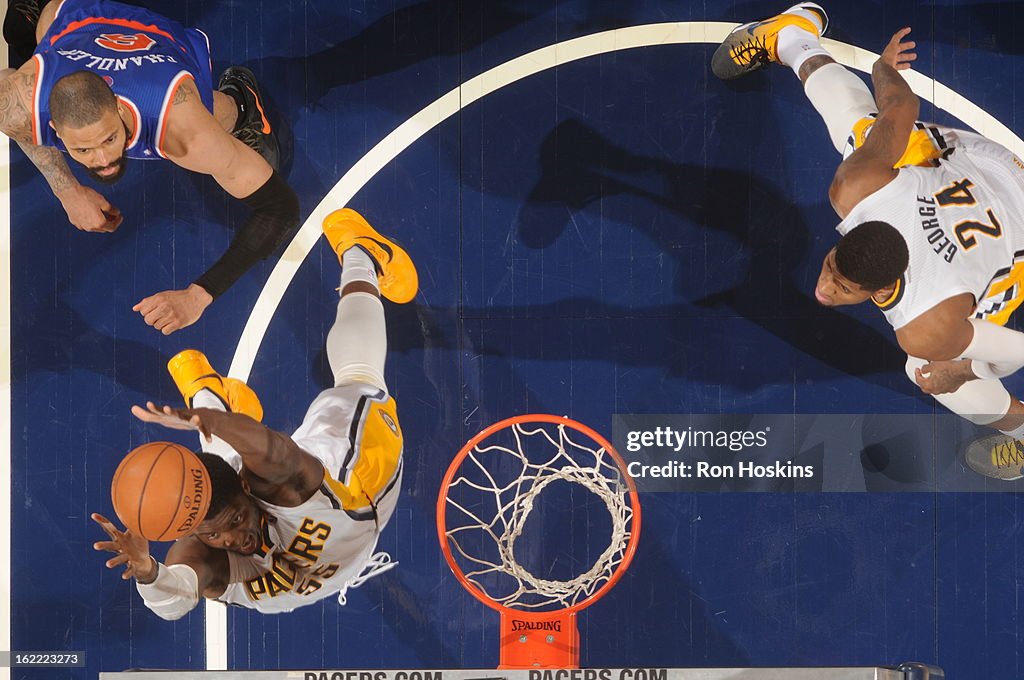 New York Knicks v Indiana Pacers