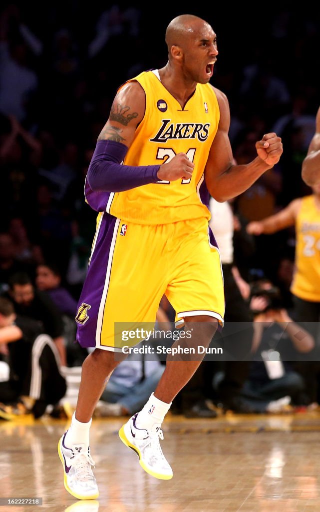 Boston Celtics v Los Angeles Lakers