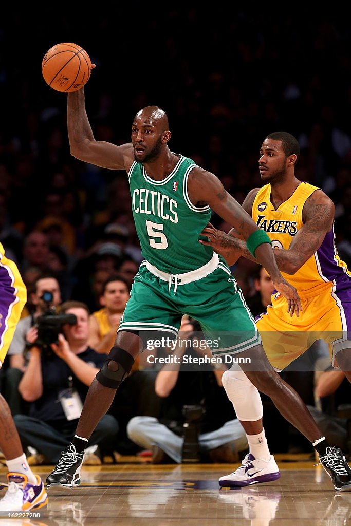 Boston Celtics v Los Angeles Lakers