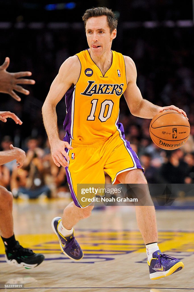 Boston Celtics v Los Angeles Lakers