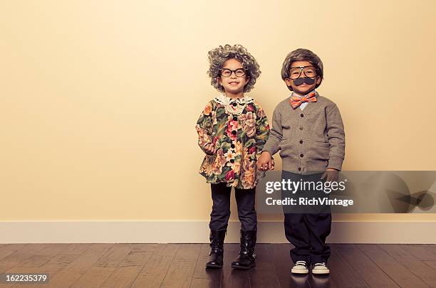 happy couple - role play stockfoto's en -beelden