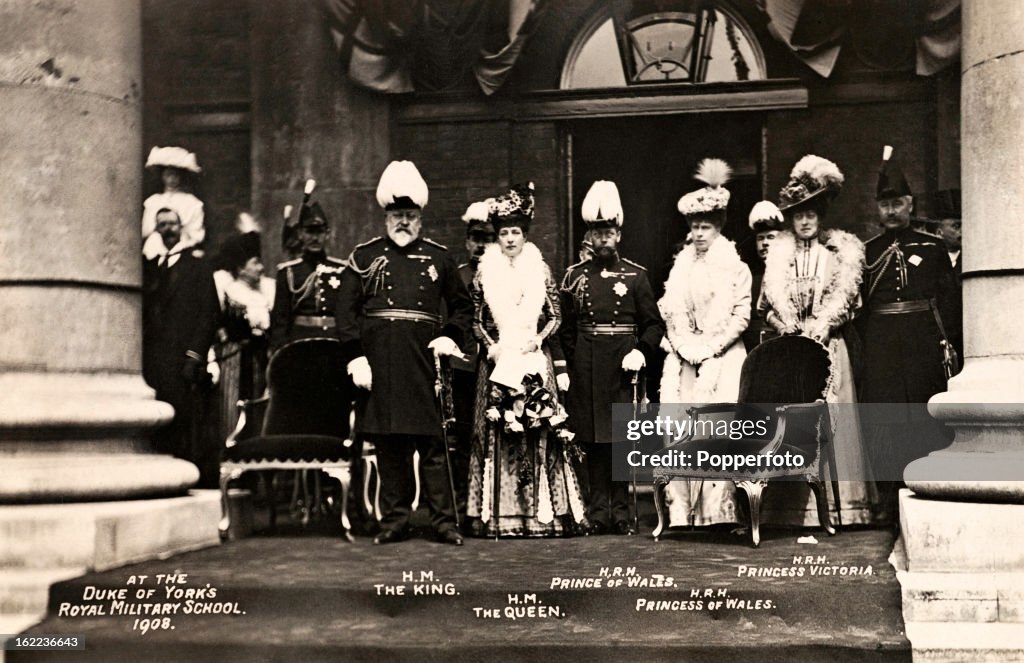 Royal Family At The Duke Of York's Military School