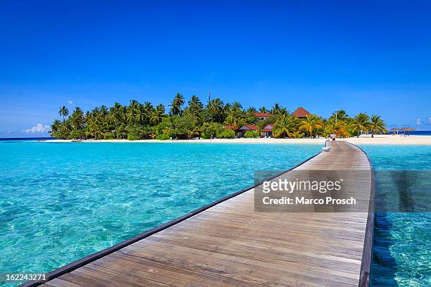 View of Athuruga island on May 18, 2012 in Athuruga, Maldives. The Republic of the Maldives consists of 1192 islands and has about 330,000...