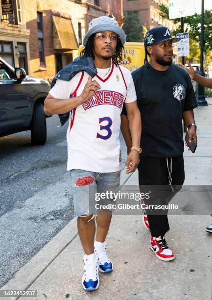 Tip Rapper Body Rapper T.I. is seen arriving to the Tip