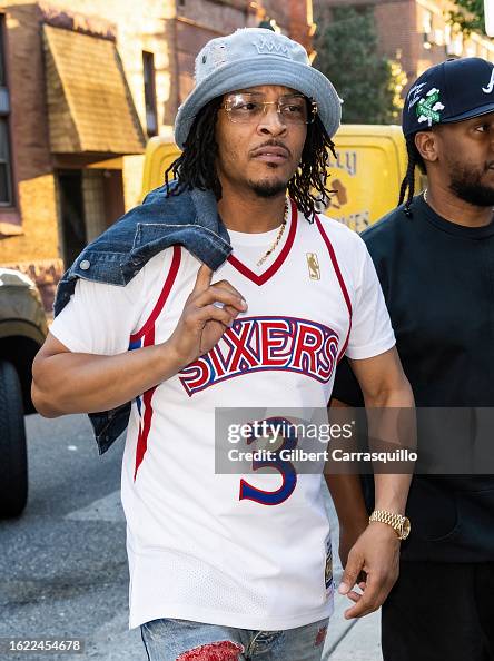 Tip Rapper Body Rapper T.I. is seen arriving to the Tip