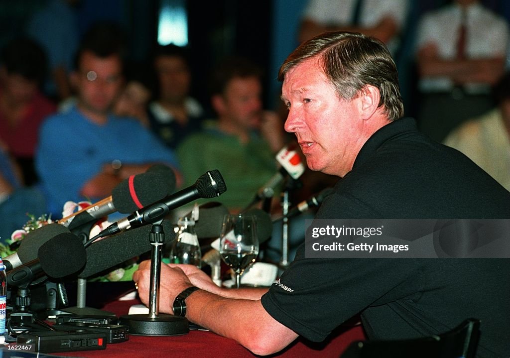 MAN UTD PRESS CONF.