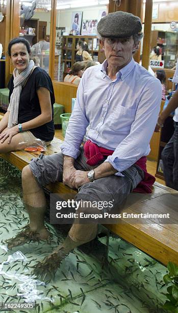 Duke of Alba Alfonso Diez is seen at Grand Palace on January 28, 2013 in Bangkok, Thailand.