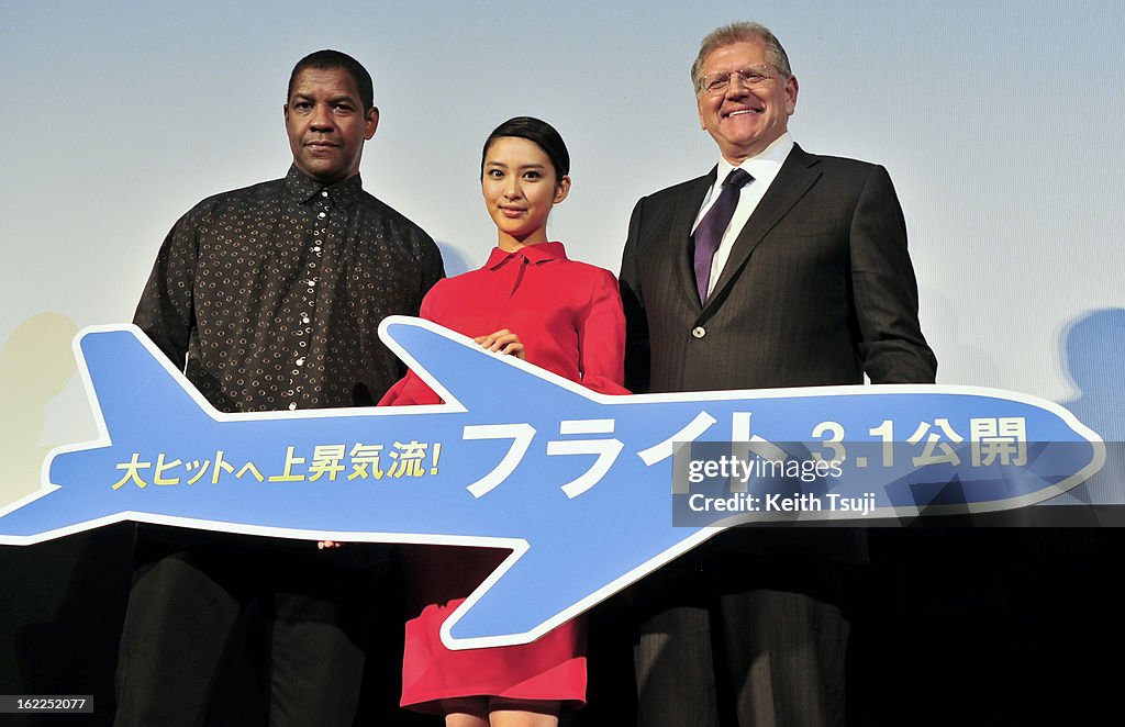 'Flight' Japan Premiere