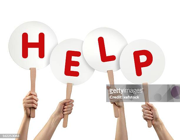 help - placard stock pictures, royalty-free photos & images
