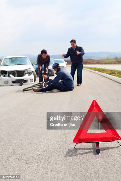 bicycle and car crash - broken glass car stock pictures, royalty-free photos & images