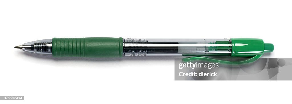 Green Ball Point Pen