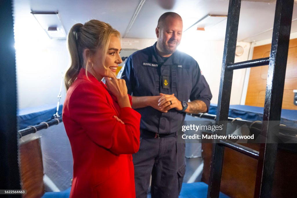Katherine Jenkins Named As HMS Cardiff Sponsor