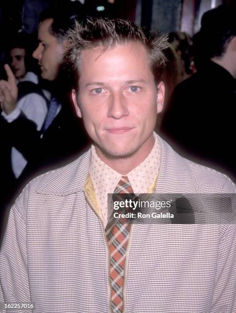 Actor Corin Nemec attends the "54" Hollywood Premiere on August 24, 1998 at Mann's Chinese Theatre in Hollywood, California.