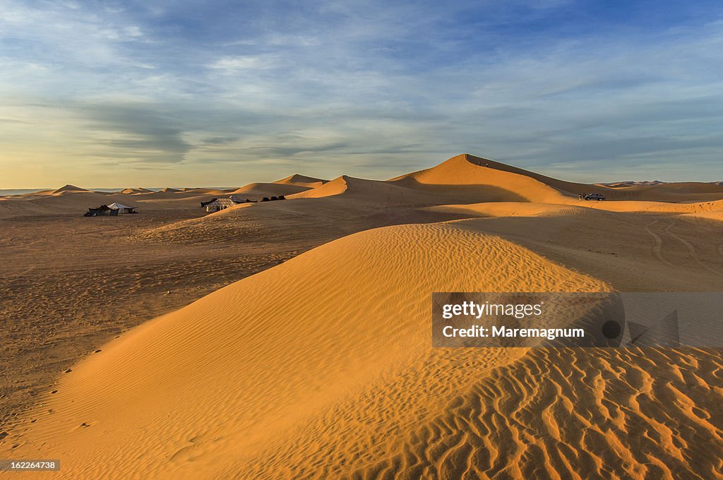 Draa Valley, the desert near Mhamid