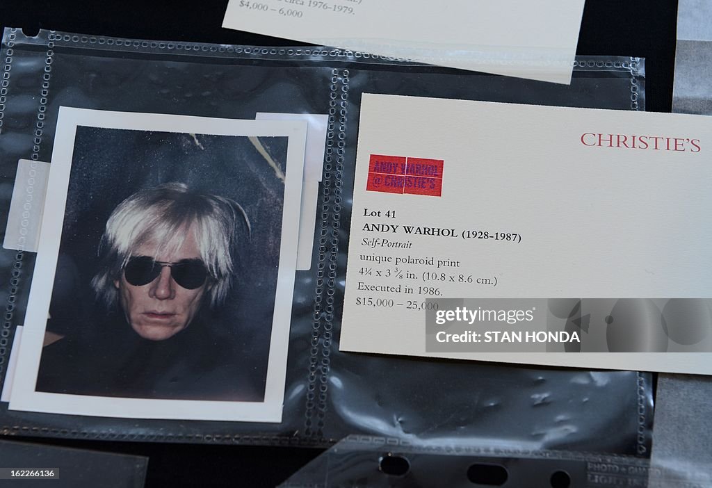 US-ART-WARHOL-AUCTION