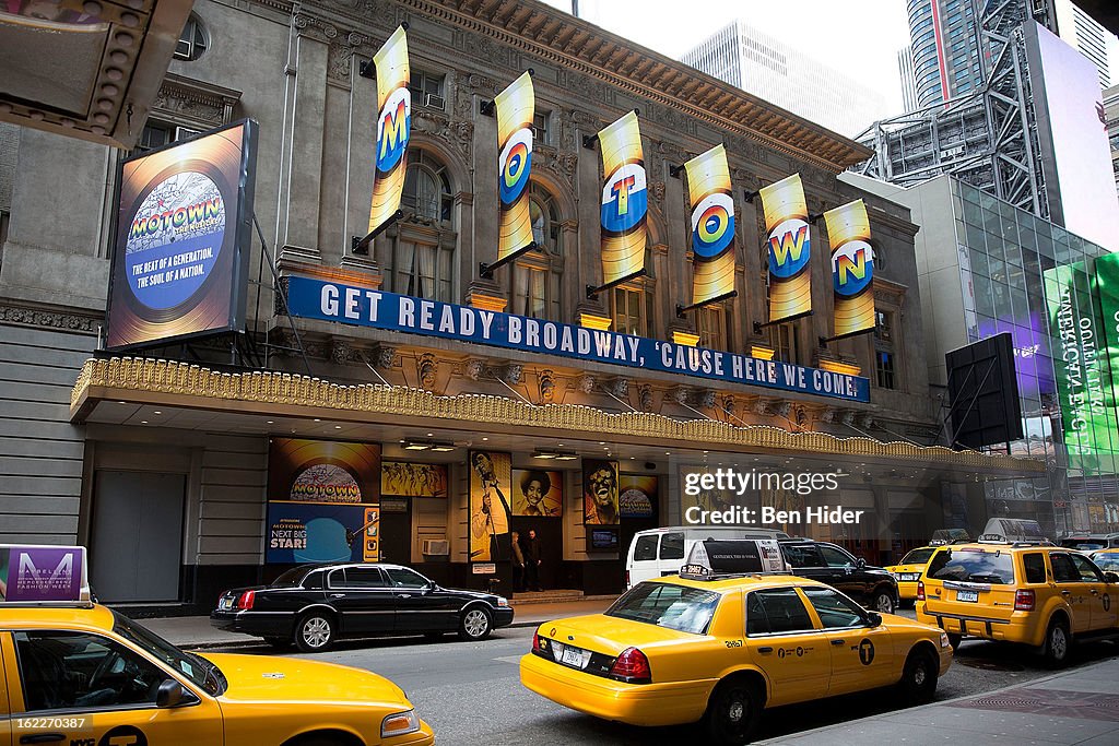 Broadway Theater Exteriors And Landmarks