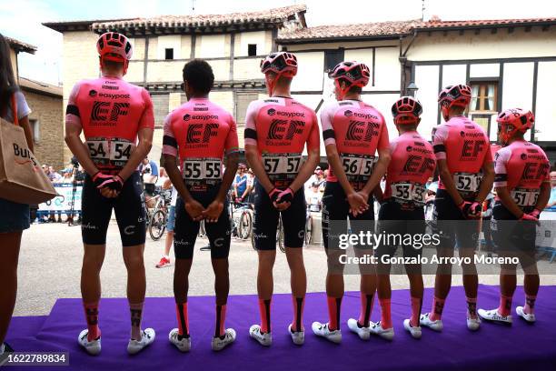 Jonathan Klever Caicedo of Ecuador, Diego Andres Camargo Pineda of Colombia, Jefferson Alexander Cepeda of Ecuador, Jens Keukeleire of Belgium,...