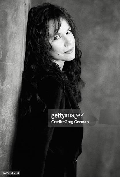 Actress Barbara Hershey is photographed for Publicity Shoot on January 1, 1996 in Los Angeles, California.