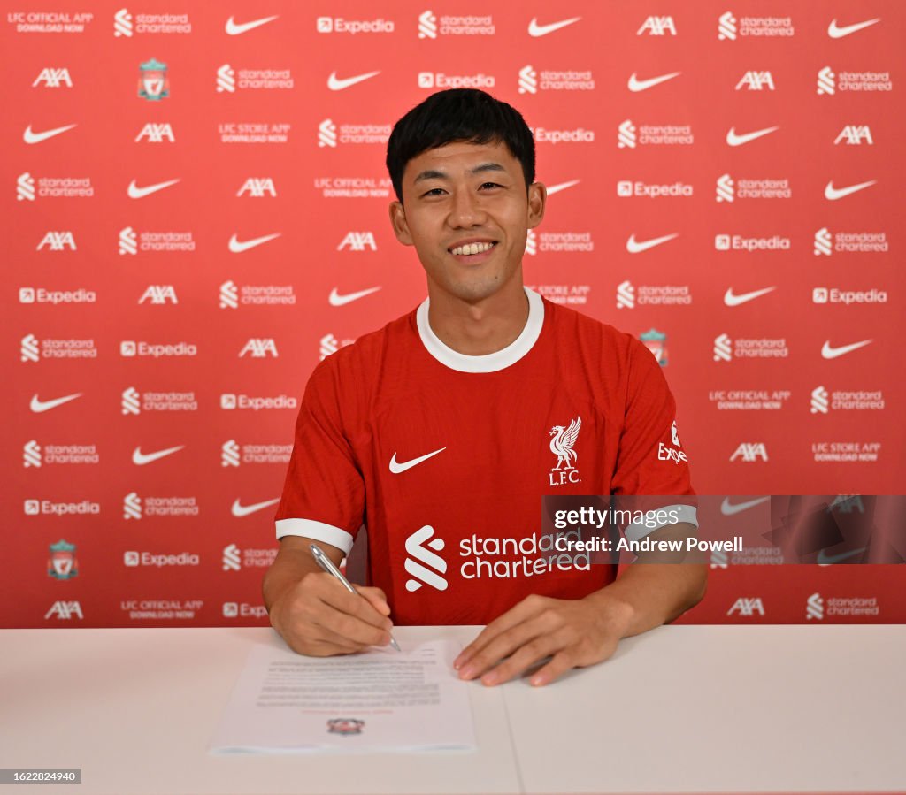 Liverpool Unveil New Signing Wataru Endo