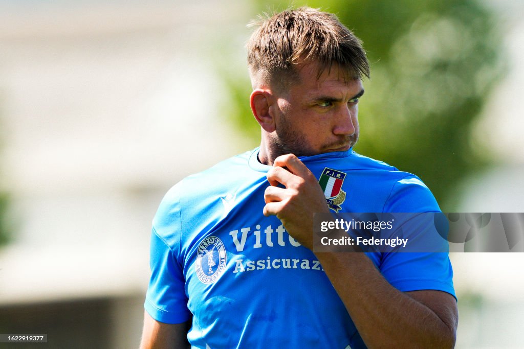Don Steven Ruzza Federico Ruzza of Italy during Team's Run on August 18, 2023 in San ...