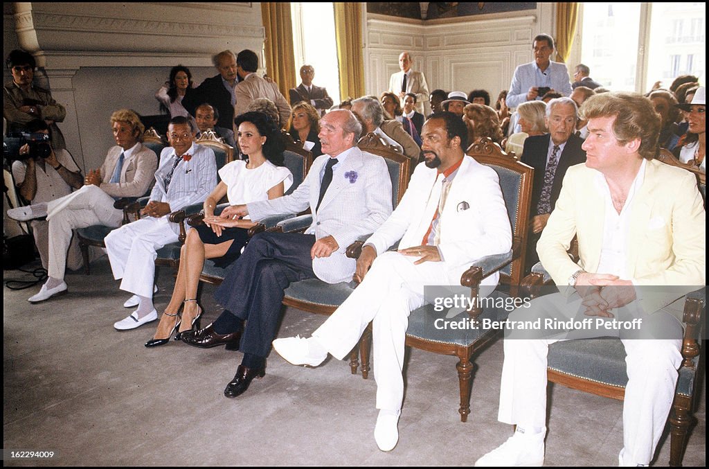 Eddie Barclay's Wedding in 1982