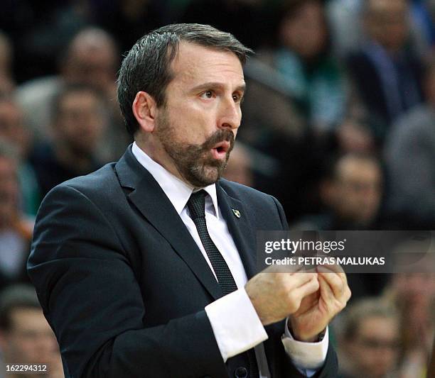 Coach Zalgiris 40 Coach Of Zalgiris Joan Plaza Stock Photos, High-Res Pictures, and ...