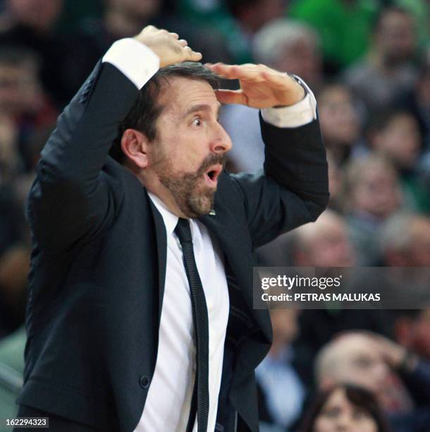 Coach Zalgiris 40 Coach Of Zalgiris Joan Plaza Stock Photos, High-Res Pictures, and ...