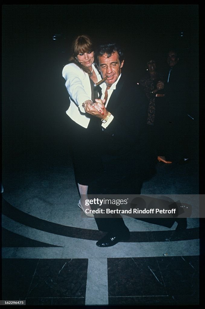 Jean Paul Belmondo Dancing At His Daughter Patricia s Wedding In 1986 jean-paul-belmondo-dancing-at-his-daughter-patricia-s-wedding-in-1986