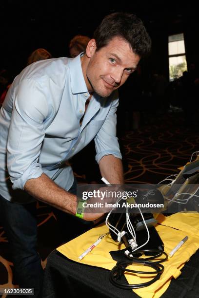 Actor Mark Deklin attends Kari Feinstein's Pre-Academy Awards Style Lounge at W Hollywood on February 21, 2013 in Hollywood, California.