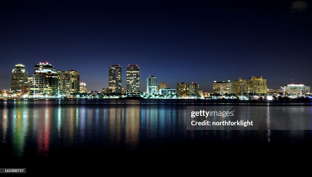 West Palm Beach ,Florida の街並み