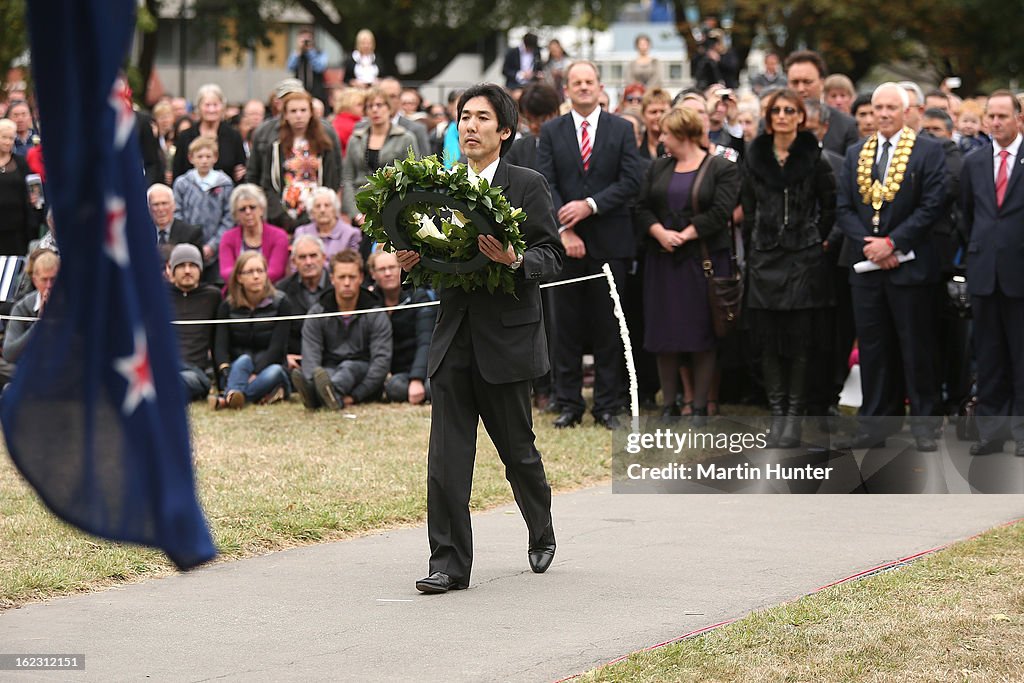 Christchurch Earthquake Second Anniversary Memorial Service