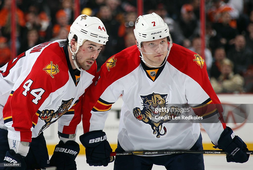 Florida Panthers v Philadelphia Flyers