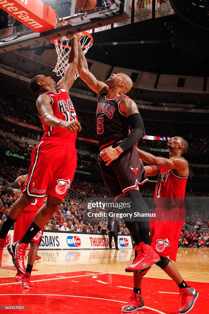 Miami Heat v Chicago Bulls