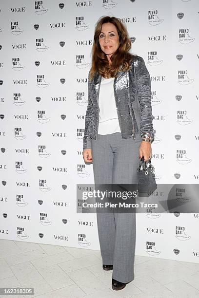 Marta Brivio Sforza attends a Pinko bag for Ethiopia cocktail party on February 21, 2013 in Milan, Italy.