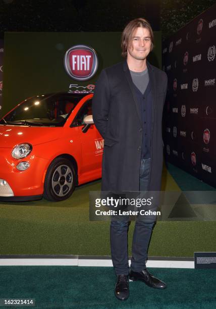 Actor Josh Hartnett attends Vanity Fair and the Fiat brand Celebration of Una Notte Verde with Hans Zimmer and Ron Howard in support of The United...