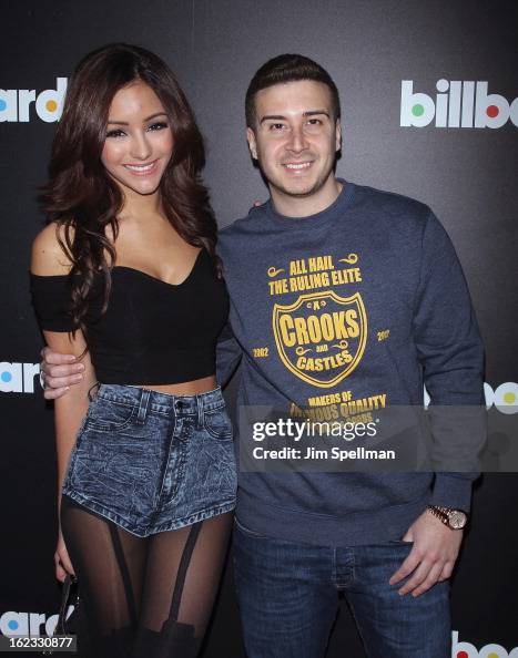 Vinny Guadagnino and Melanie Iglesias attend The New Billboard Launch... News Photo - Getty Images