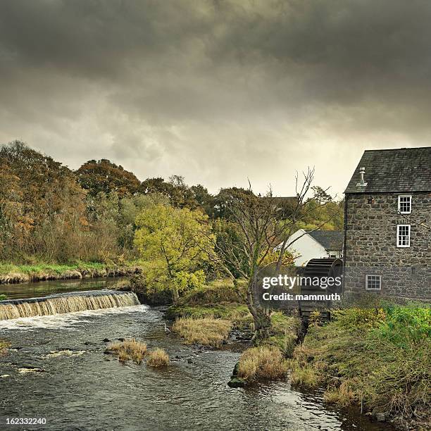 watermill in bushmills - watermill stock pictures, royalty-free photos & images