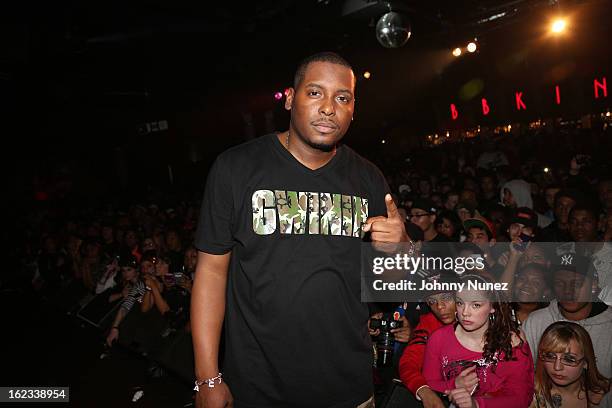 Self attends Waka Flocka's "Thank You To Hip Hop" concert at BB King on February 21 in New York City.