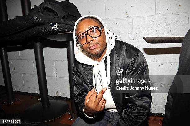 Maino attends Waka Flocka's "Thank You To Hip Hop" concert at BB King on February 21 in New York City.