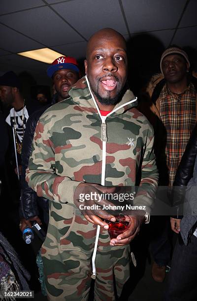 Wyclef Jean attends Waka Flocka's "Thank You To Hip Hop" concert at BB King on February 21 in New York City.