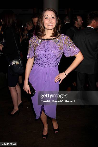 Lauren Grant attends 'The Tailor-Made Man' press night after party at the Haymarket Hotel on January 21, 2013 in London, England.