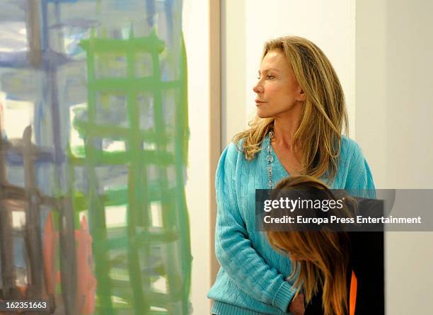 Alicia Koplowitz attends International Contemporary Art Fair ARCO 2013 at Ifema on February 13, 2013 in Madrid, Spain.