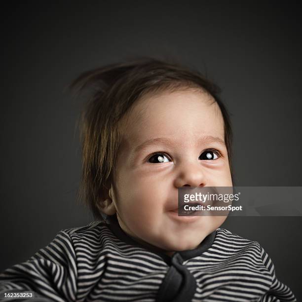 happy baby - funny baby faces stock pictures, royalty-free photos & images