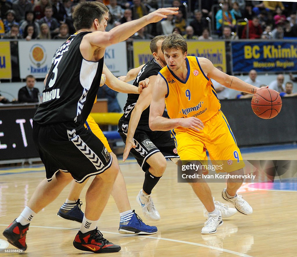 BC Khimki Moscow Region v Besiktas JK Istanbul - Turkish Airlines Euroleague