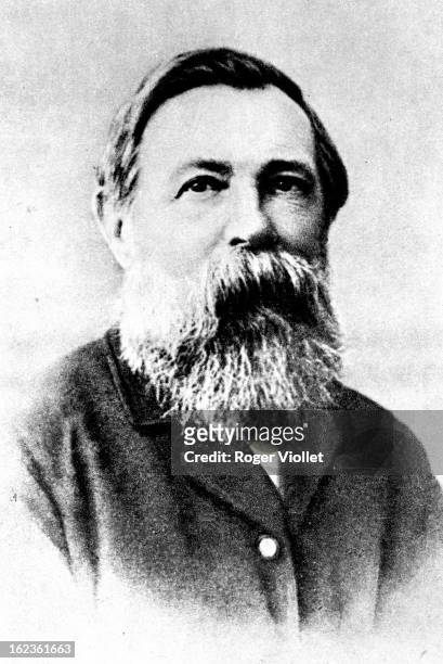 Friedrich Engels , German social theorist, circa 1870.