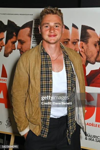 Ben Hardy attends an exclusive "Passages" screening and Q&A with director and cast presented by MUBI, as part of the Variety and BSBP Screening...