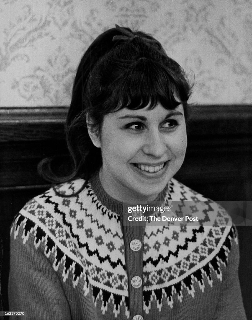 MAR 5 1965; World Champion Petra Burka; Canadian girl is singer Eydie Gorme's "look-alike."; Burka,