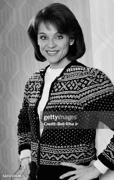 Actress Valerie Harper photo shoot, November 11, 1985 in Los Angeles, California.